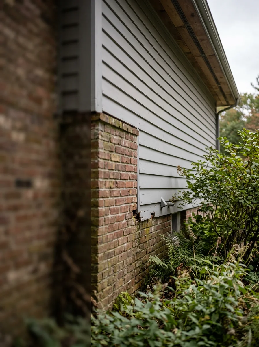 Mid-century rambler home in Middleton with foundation and attic areas vulnerable to pest entry
